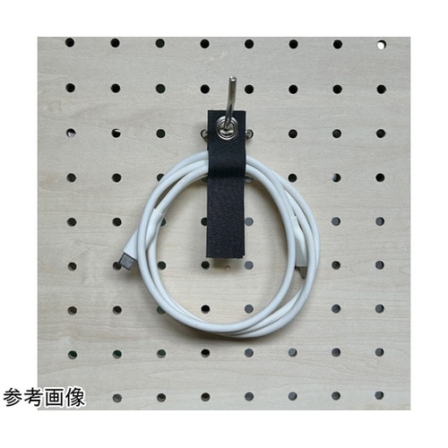 結束物をフックにかけて収納 【挟んでバリバリバンド】