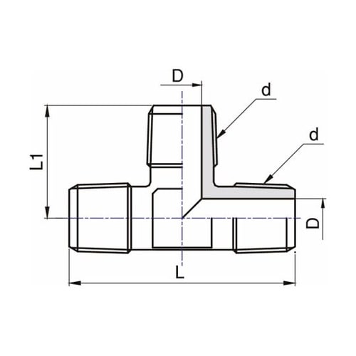 ACE Fittings(エースフィティング)ネジ継手 外ネジチーズ