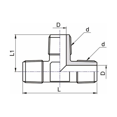 ACE Fittings(エースフィティング)ネジ継手 外ネジチーズ