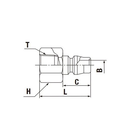 ハイカプラ(プラグ)真ちゅう