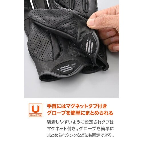DGー020 パーシャルフィットレザーグローブ カ