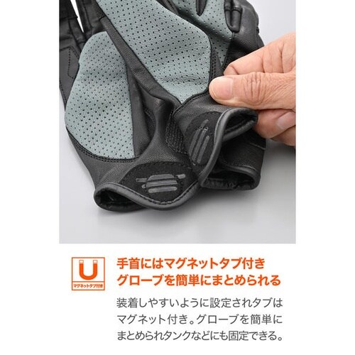 DGー020 パーシャルフィットレザーグローブ カ