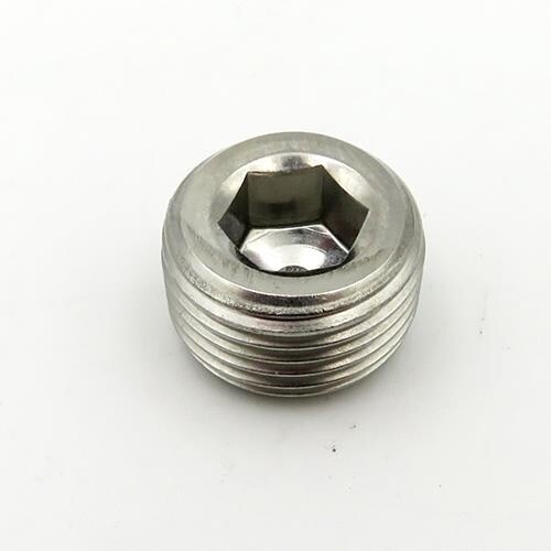 六角穴付テーパーネジプラグ(SUS)