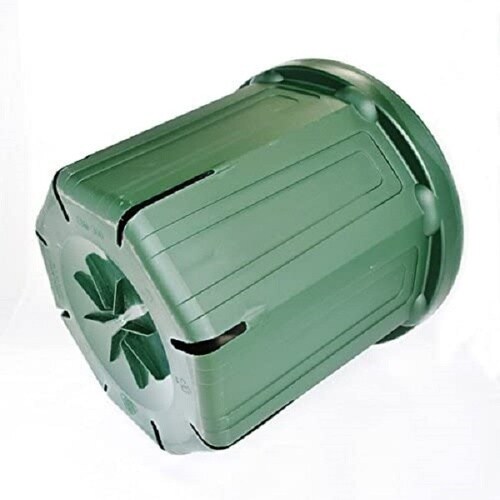 スリット鉢 モスグリーン