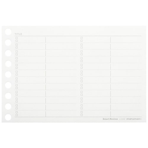 マルマンミニサイズリーフ