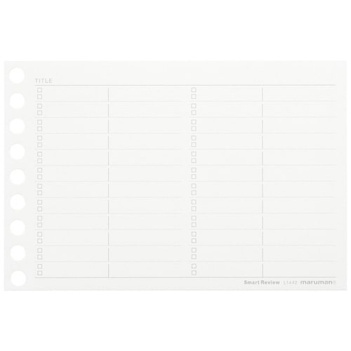 マルマンミニサイズリーフ