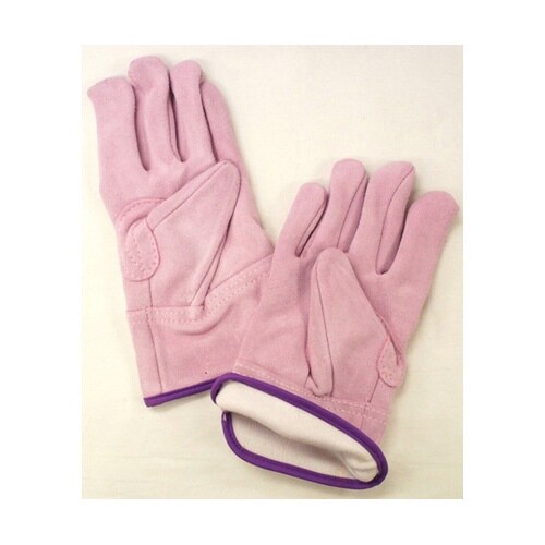 現場系女子 牛床革手袋 オイル 外縫い 内綿 AGシリーズ