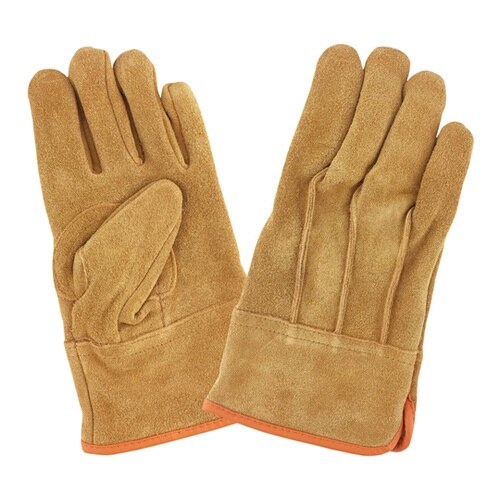 現場系女子 牛床革手袋 オイル 外縫い 内綿 AGシリーズ