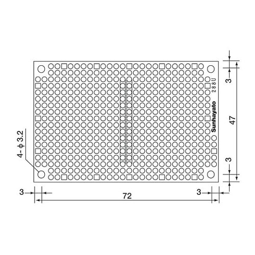 小型ユニバーサル基板 ICBシリーズ