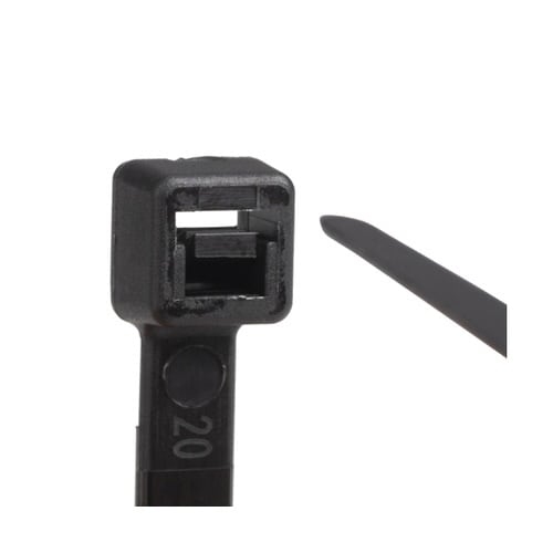 結束バンド ケーブルタイ 屋外用 黒 100本入