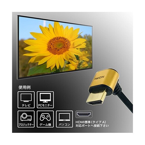 HDMIケーブル L型シリーズ