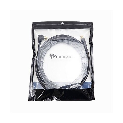 アンテナケーブル S−4C−FB L字差込式/差込式コネクタ