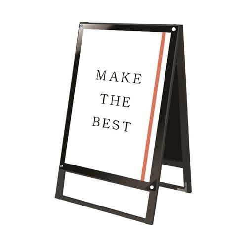 �u���b�N�|�X�^�[�p�X�^���h�Ŕ�