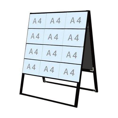 ブラックカードケーススタンド看板