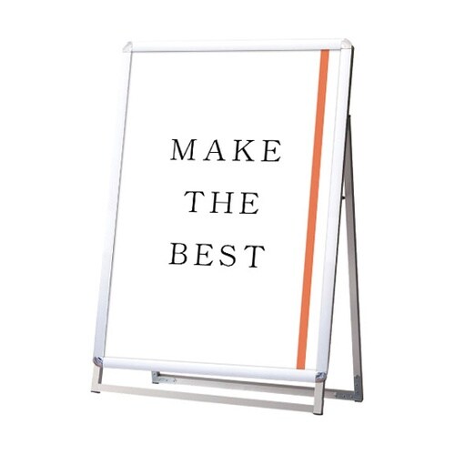 ポスターグリップスタンド看板 屋外用