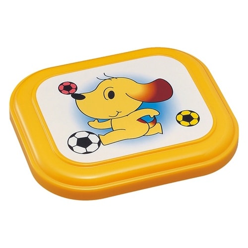 二色幼稚園弁当容器 本体(イエロー)蓋