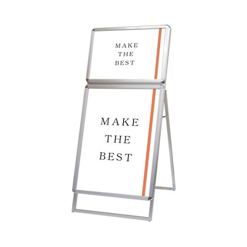 ポスターグリップスタンド看板コンビ