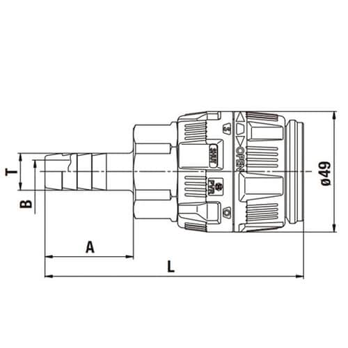 パージハイカプラPVR型(ソケット)