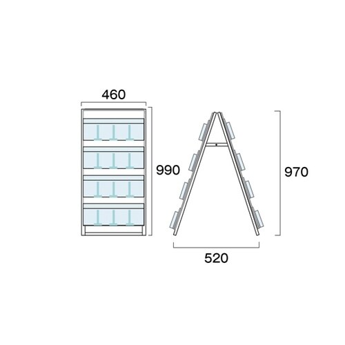 ケーススタンド看板