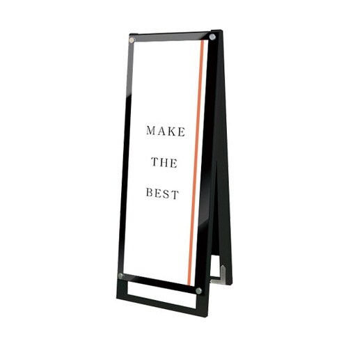 ブラックポスター用スタンド看板マグネジ