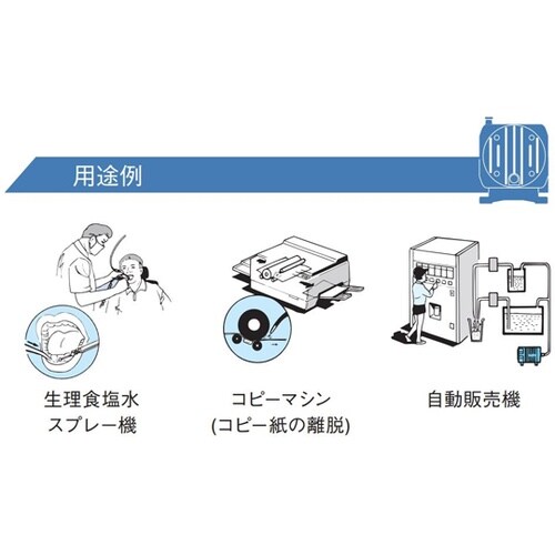 リニアコンプレッサ AC100V駆動