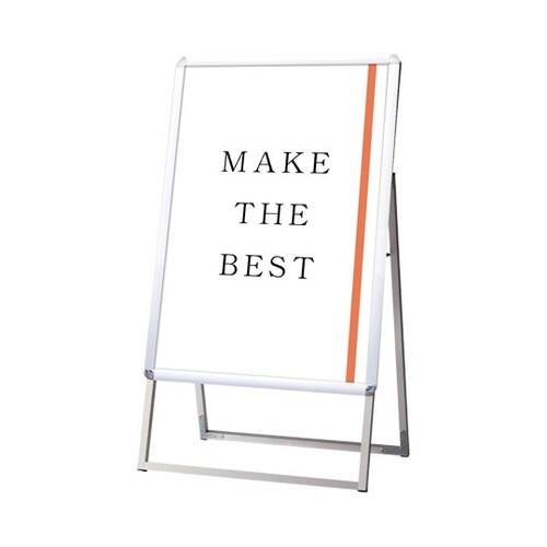 ポスターグリップスタンド看板 屋外用