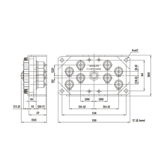 マルチカプラMAMーB型(プラグ)