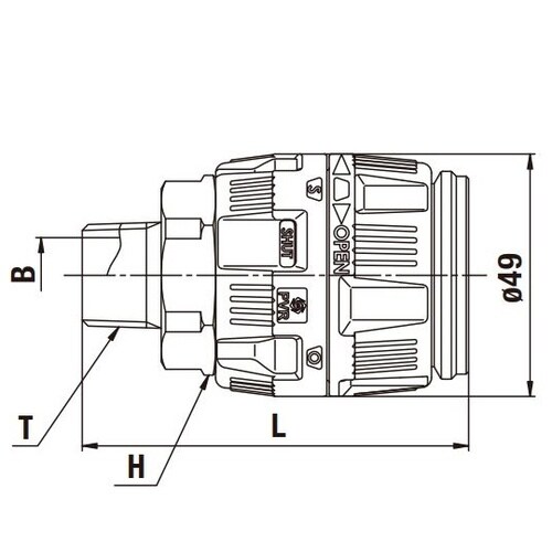 パージハイカプラPVR型(ソケット)