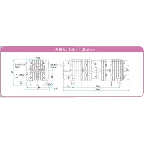 リニア真空ポンプ