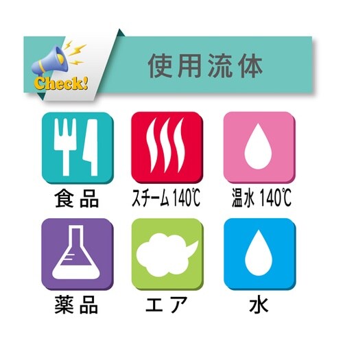 スチーム・高温水用耐熱耐圧ホース