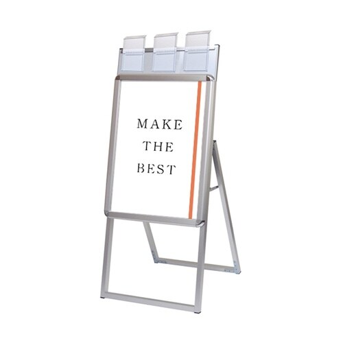 ポスターグリップスタンド看板パンフレット