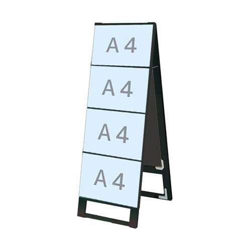 ブラックカードケーススタンド看板