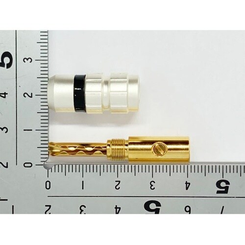 φ4mm金メッキ オーディオ用BFAバナナプラグ