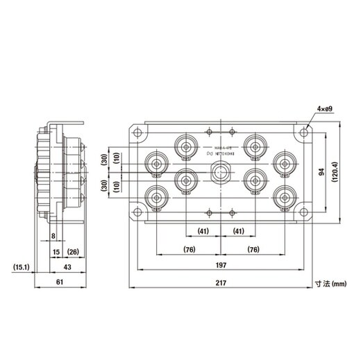 マルチカプラMAMーA型(プラグ)