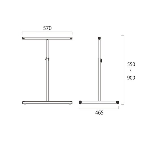キャリースタンド看板