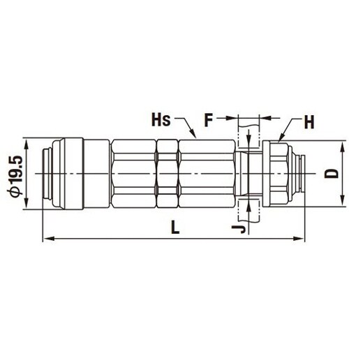 スーパーカプラ(ソケット)鋼鉄