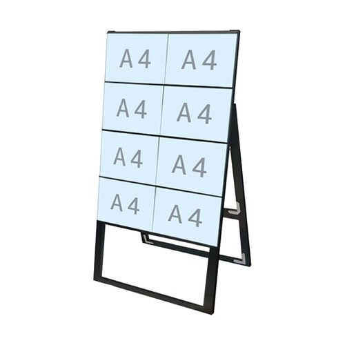 ブラックカードケーススタンド看板