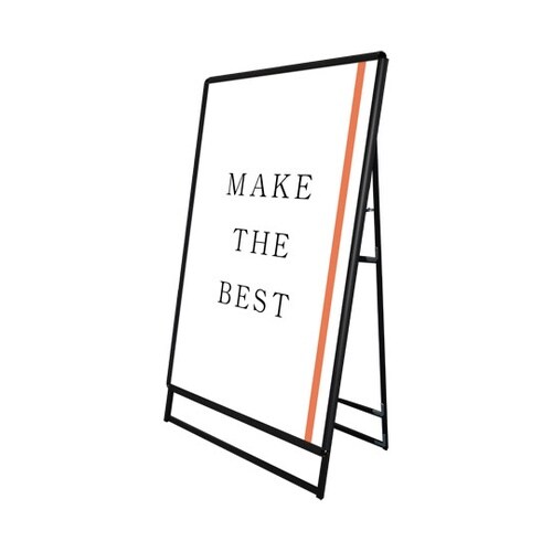 ポスターグリップスタンド看板 屋外用