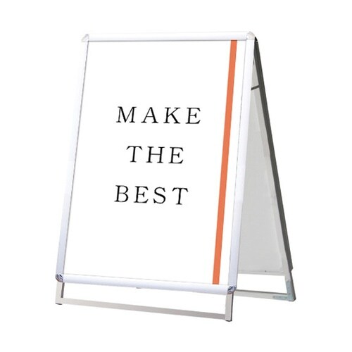 ポスターグリップスタンド看板 屋外用