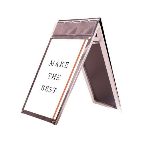 ポスター用スタンド看板パンフレットケース付