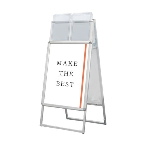 ポスターグリップスタンド看板カタログケース付