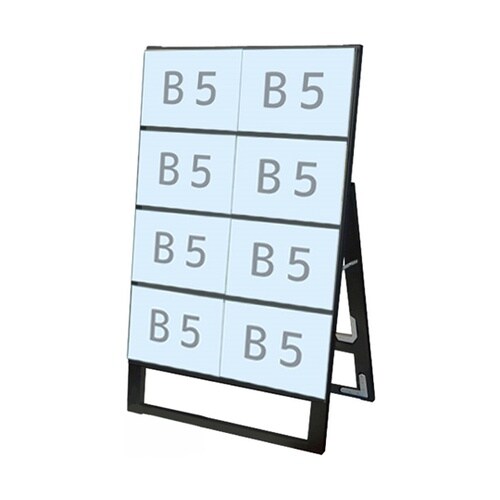 ブラックカードケーススタンド看板