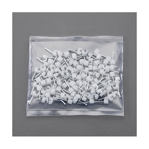 丸型ケーブルクリップ(白