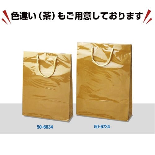 ビニールカバー付手提げ紙袋