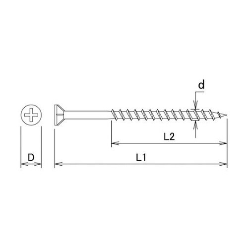 ユニクロ コーススレッド フレキ頭