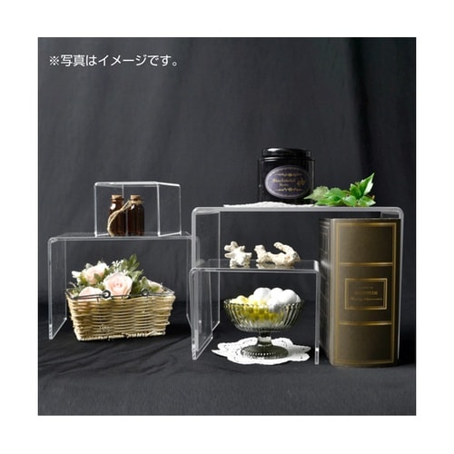 アクリルディスプレイ コの字