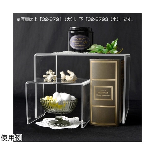 アクリルディスプレイ コの字