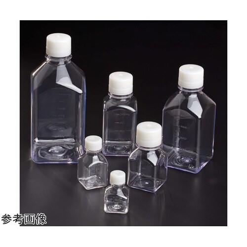 培地ボトル(角型 PETG 個別包装 滅菌済み)