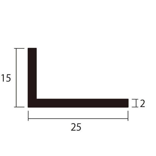 アルミアングル 2.0×15×20