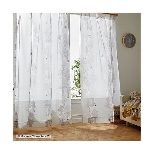 MOOMIN レースカーテン プート